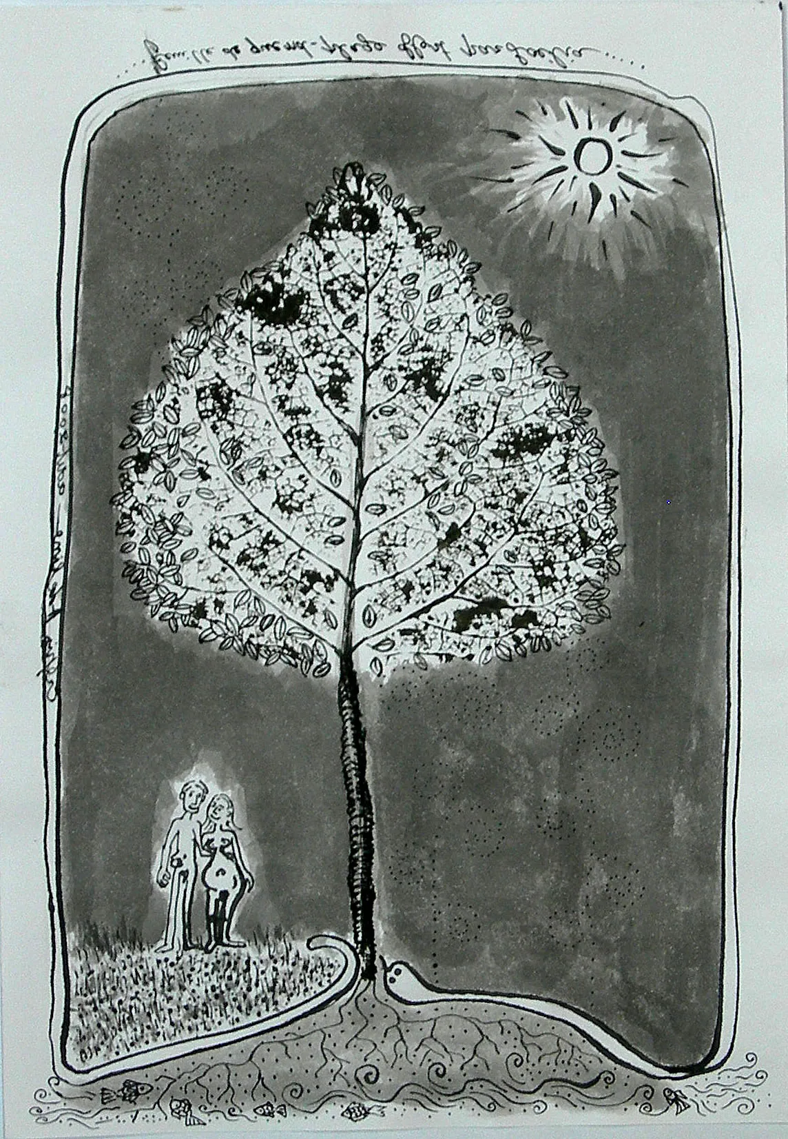 couple au pied d un arbre